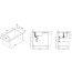 Alveus  Formic 30 Zlewozmywak granitowy 76x50 cm 1-komorowy z ociekaczem steel 4403004 - zdjęcie 5