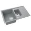 Alveus Intermezzo 70 Zlewozmywak granitowy 78x48 cm 1,5-komorowy z ociekaczem beton 1307081 - zdjęcie 2