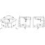 Alveus Niagara 60 Zlewozmywak kompozytowy 90x50 cm 1,5-komorowy z ociekaczem, biały 1126011 - zdjęcie 3