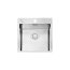 Alveus Pure Up 20 Zlewozmywak stalowy jednokomorowy 52,5x46,5 cm satyna 1123786 - zdjęcie 1