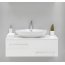 Antado Susanne Blat pod umywalkę Mia 95,2x46,8 cm, biały połysk AS-B/1-140/95-WS/668348 - zdjęcie 1