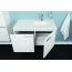 Antado Sycylia Szafka z umywalką 90 cm prawa, biały połysk KTS-140/2-WSR + UMMO-900-03R - zdjęcie 1