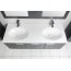 Antado Sycylia Szafka z umywalką podwójną 136 cm, grafit mat KTS-140/3-U164 + UMMO-1360-03D - zdjęcie 9