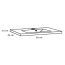 Antado Variete Ceramic Umywalka meblowa 65x45 cm, biała UCS-AT-65/667549 - zdjęcie 3
