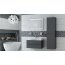Antado Wave Szafka podumywalkowa 100 cm, grafit mat VA-140/100/2-U164/667891 - zdjęcie 3