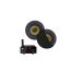 AquaSound Zestaw Wzmacniacz Bluetooth 50 W + głośniki Samba czarny mat BMN50EASY-SZ - zdjęcie 1