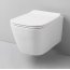 ArtCeram A16 Mini Toaleta WC podwieszana 45x36 cm Rimless bez kołnierza, biała ASV00501;00 - zdjęcie 1
