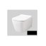 Art Ceram A16 Mini Zestaw Toaleta WC bez kołnierza 45x36 cm + deska wolnoopadająca czarny mat  ASV0051700+ASA0021771 - zdjęcie 1