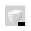 Art Ceram A16 Toaleta WC wisząca 52x36 cm bez kołnierza czarny mat ASV0031700 - zdjęcie 1
