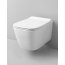 Art Ceram A16 Zestaw Toaleta WC podwieszana 52x36 cm Rimless z deską sedesową wolnoopadającą Slim, biały ASV00301;00+ASA001 - zdjęcie 1