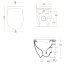 Art Ceram File 2.0 Muszla klozetowa miska WC stojąca 52x36 cm, biała FLV002 - zdjęcie 2