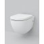 Art Ceram File 2.0 Toaleta WC wisząca 52x37 cm bez kołnierza biała  FLV0040130 - zdjęcie 2