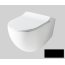 Art Ceram File 2.0 Zestaw Toaleta WC bez kołnierza 52x37 cm + deska wolnoopadająca czarny mat FLV0041730+FLA01417 - zdjęcie 1