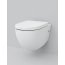 Art Ceram File 2.0 Zestaw Toaleta WC podwieszana 52x36 cm z deską sedesową wolnoopadającą, biały FI30/FLV00101;00+FLA00201 - zdjęcie 1