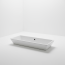 Art Ceram Gea 90 Umywalka podblatowa 90x33 cm biała L120 / GEL00201;00 - zdjęcie 1