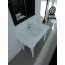 Art Ceram Hermitage Umywalka na nogach ceramicznych 112x63 cm, biała HEL00401;00 - zdjęcie 3