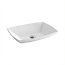 Art Ceram Jazz Umywalka nablatowa 60x40 cm biała JZ15 / JZL00201;00 - zdjęcie 3