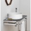 Art Ceram Vogue Millerighe Umywalka nablatowa 44 cm, biały połysk OSL01001;00 - zdjęcie 5