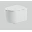 Art Ceram Monet 2.0 Zestaw Toaleta WC bez kołnierza 52x36 cm + deska wolnoopadająca biały MNV0010100+MNA0010171 - zdjęcie 1