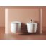 Art Ceram Monet 2.0 Zestaw Toaleta WC bez kołnierza 52x36 cm + deska wolnoopadająca biały MNV0010100+MNA0010171 - zdjęcie 2