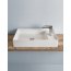 Art Ceram Scalino Umywalka nablatowa 60x38 cm z otworem na baterię, biała SCL003;01 - zdjęcie 2
