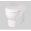 Art Ceram Smarty 2.0 Zestaw Toaleta WC bez kołnierza 50x35 cm + deska wolnopadająca biały SMV0010100+SMA001 - zdjęcie 1
