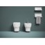 Art Ceram Smarty 2.0 Zestaw Toaleta WC bez kołnierza 50x35 cm + deska wolnopadająca biały SMV0010100+SMA001 - zdjęcie 2