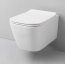 Art Ceram A16 Mini Toaleta WC wisząca 45x36 cm bez kołnierza biały mat ASV0050500 - zdjęcie 1