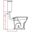 ArtCeram Civitas Spłuczka WC dolnopłuk 44x39, biała CIC00701;00 - zdjęcie 2