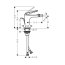Axor Citterio C Bateria bidetowa chrom 49210000 - zdjęcie 2