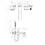 Axor Citterio C Bateria wannowa podtynkowa czarny mat 49480670 - zdjęcie 2