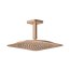 Axor Citterio C Deszczownica 27x27 cm z ramieniem sufitowym jet czerwone złoto połysk 28792300 - zdjęcie 1