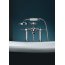 Axor Montreux Bateria wannowa wolnostojąca nikiel szczotkowany 16553820 - zdjęcie 7