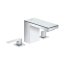 Axor MyEdition Bateria umywalkowa 3 otworowa kaskadowa chrom/lustrzane szkło 47070000 - zdjęcie 1