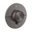 Axor ShowerSelect ID Bateria wannowo-prysznicowa termostatyczna podtynkowa czarny chrom szczotkowany 36750340 - zdjęcie 1