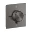 Axor ShowerSelect ID Bateria wannowo-prysznicowa termostatyczna podtynkowa czarny chrom szczotkowany 36752340 - zdjęcie 1