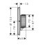 Axor ShowerSelect ID Bateria wannowo-prysznicowa termostatyczna podtynkowa czarny mat 36759670 - zdjęcie 2