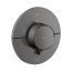 Axor ShowerSelect ID Bateria wannowo-prysznicowa termostatyczna podtynkowa zgodna z EN 1717 czarny chrom połysk 36751330 - zdjęcie 1