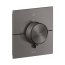 Axor ShowerSelect ID Bateria wannowo-prysznicowa termostatyczna podtynkowa zgodna z EN 1717 czarny chrom szczotkowany 36753340 - zdjęcie 1