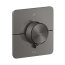 Axor ShowerSelect ID Bateria wannowo-prysznicowa termostatyczna podtynkowa zgodna z EN 1717 czarny chrom szczotkowany 36755340 - zdjęcie 1