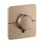 Axor ShowerSelect ID Bateria wannowo-prysznicowa termostatyczna podtynkowa zgodna z EN 1717 czerwone złoto połysk 36755300 - zdjęcie 1