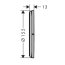 Axor ShowerSelect ID Zawór odcinający podtynkowy czarny mat 36779670 - zdjęcie 2