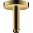 Axor ShowerSolutions Ramię prysznicowe sufitowe 10 cm złoty optyczny polerowany 26432990 - zdjęcie 1