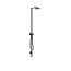 Axor Starck Zestaw prysznicowy natynkowy termostatyczny z deszczownicą czarny mat 12672670 - zdjęcie 1