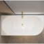Balneo Avola Wanna wolnostojąca 170x80 cm narożna lewa biała + syfon klik klak złoty J0101040502-2 - zdjęcie 10