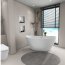 Balneo Parma Wanna wolnostojąca 170x72 cm biała + syfon klik klak chrom J0101010301-1 - zdjęcie 7