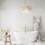 Balneo Parma Wanna wolnostojąca 170x72 cm biała + syfon klik klak miedziany J0101060301-1 - zdjęcie 7