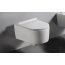 Bathco Elba Muszla klozetowa miska WC podwieszana 56,5x35,5x35,5 cm z deską wolnoopadającą, biała 4529/UF - zdjęcie 1