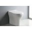 Bathco Formentera Muszla klozetowa miska WC stojąca 52,5x37 cm z deską wolnoopadającą, biała 4506 - zdjęcie 1