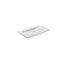 Bathco Manhattan Umywalka wpuszczana w blat 100x45x13 cm dolomitowa, biała 0506 - zdjęcie 1